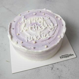 Kue Tart Sparkle Violet