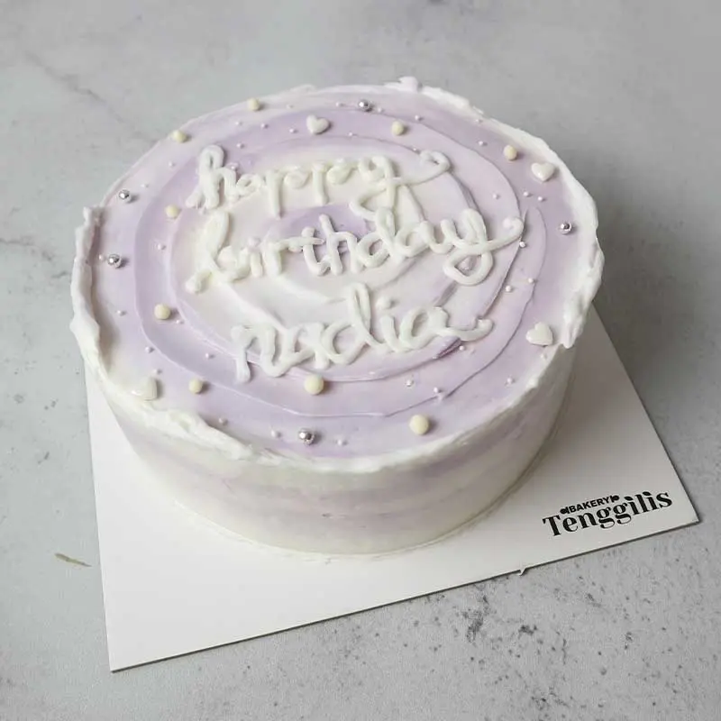 Kue Tart Sparkle Violet